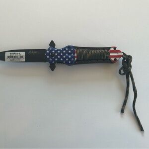 American Flag Tactical Folding Knife - Stars & Stripes Handle-3.5” blade